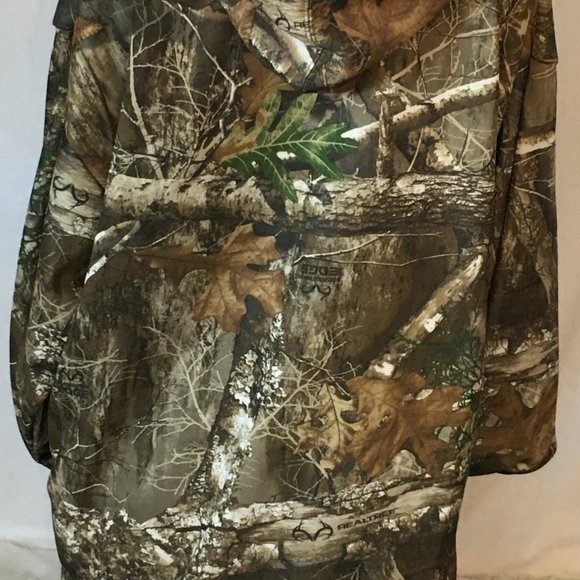 Men's Realtree Edge Camouflage Pullover Hoodie - Picture 5 of 7